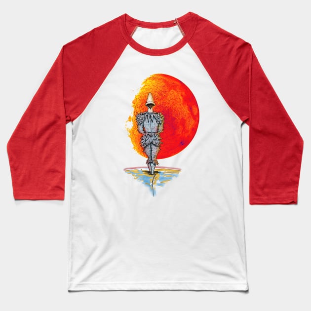 Ziggy Pierrot tribute Baseball T-Shirt by ZoNe71